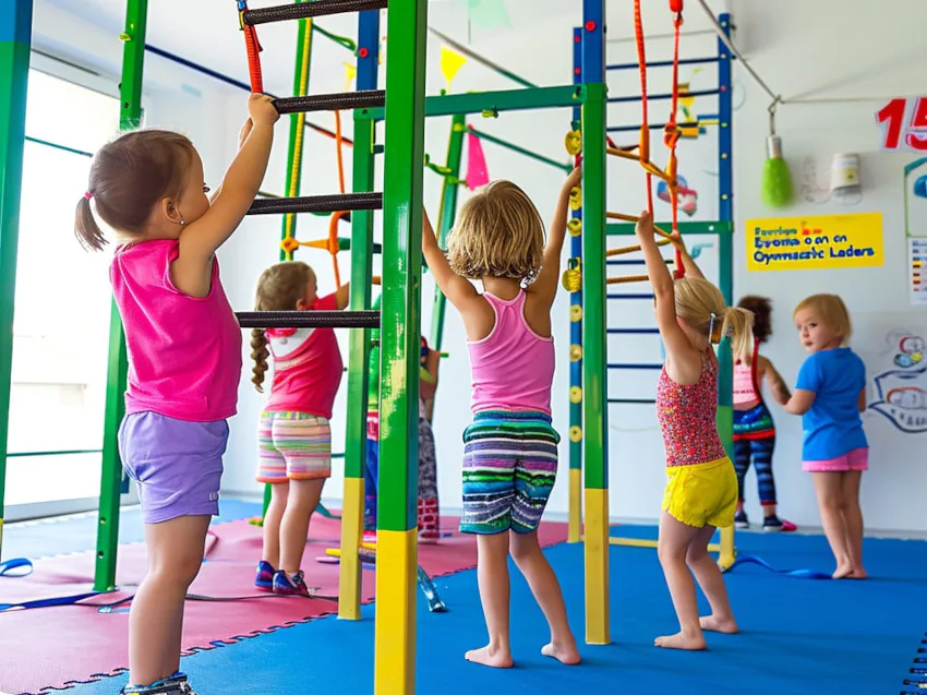 15 ćwiczeń na drabinkach gimnastycznych dla dzieci
